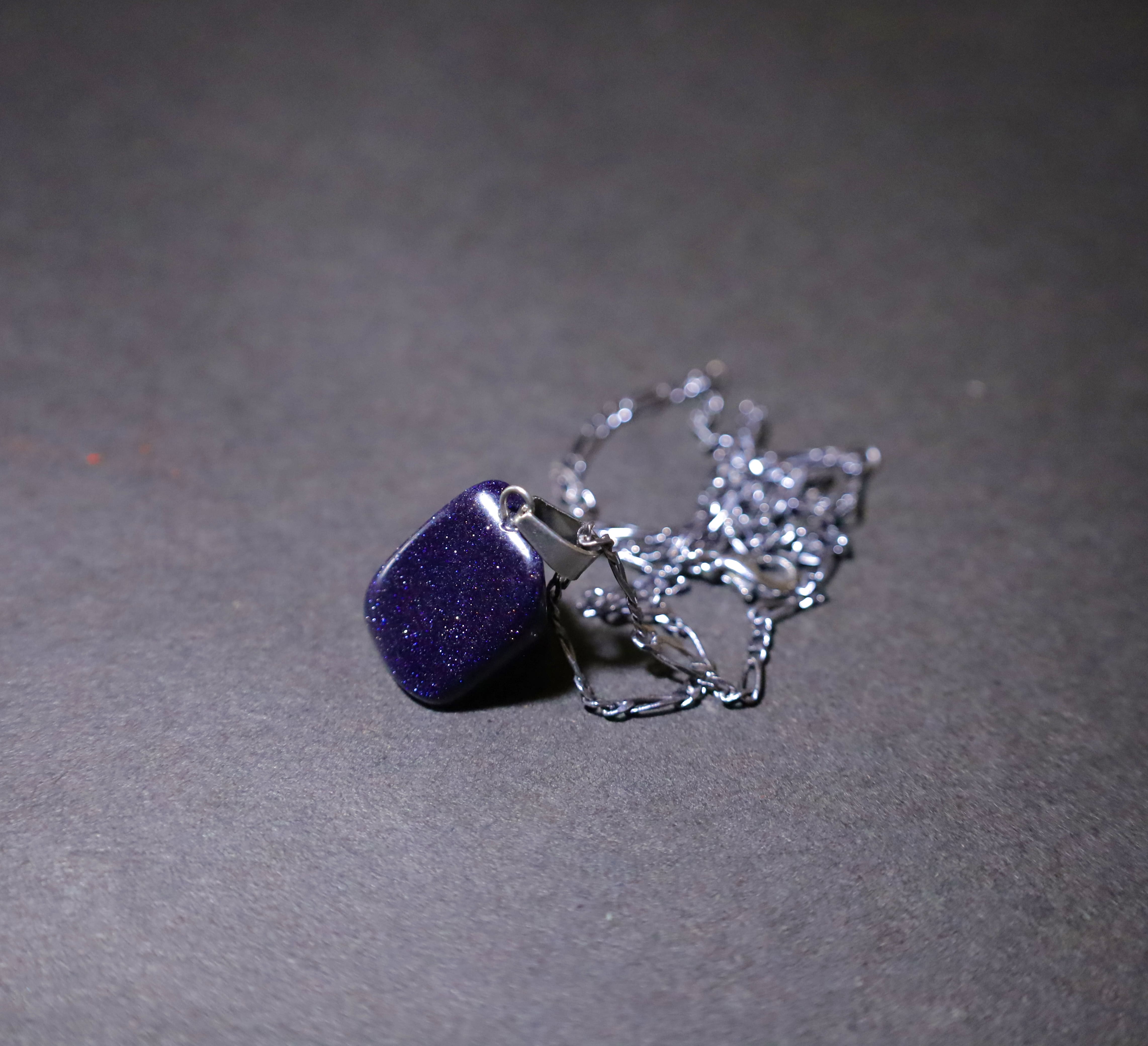 Delbara stone necklace