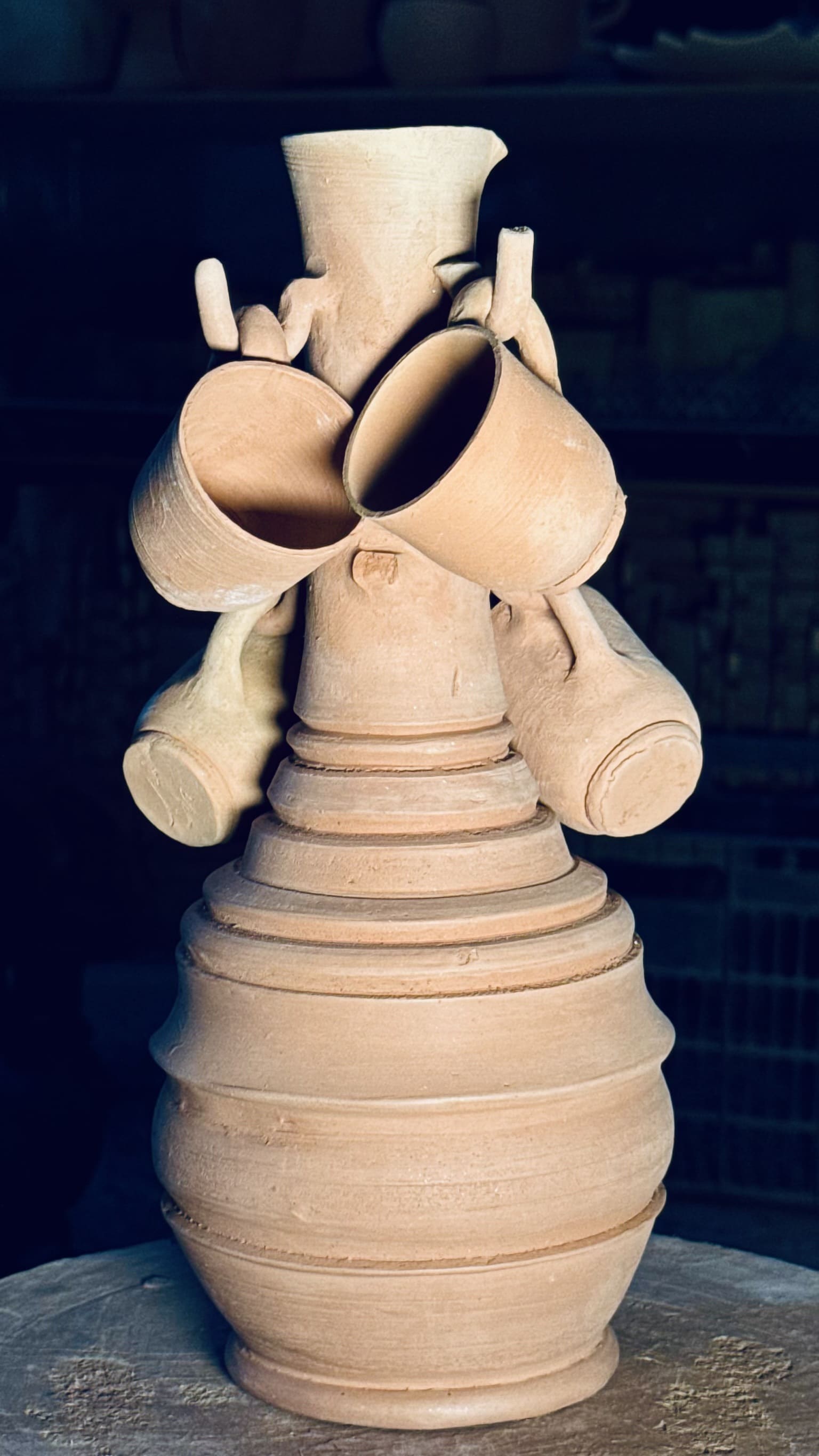 Handcrafted Afghan tea set