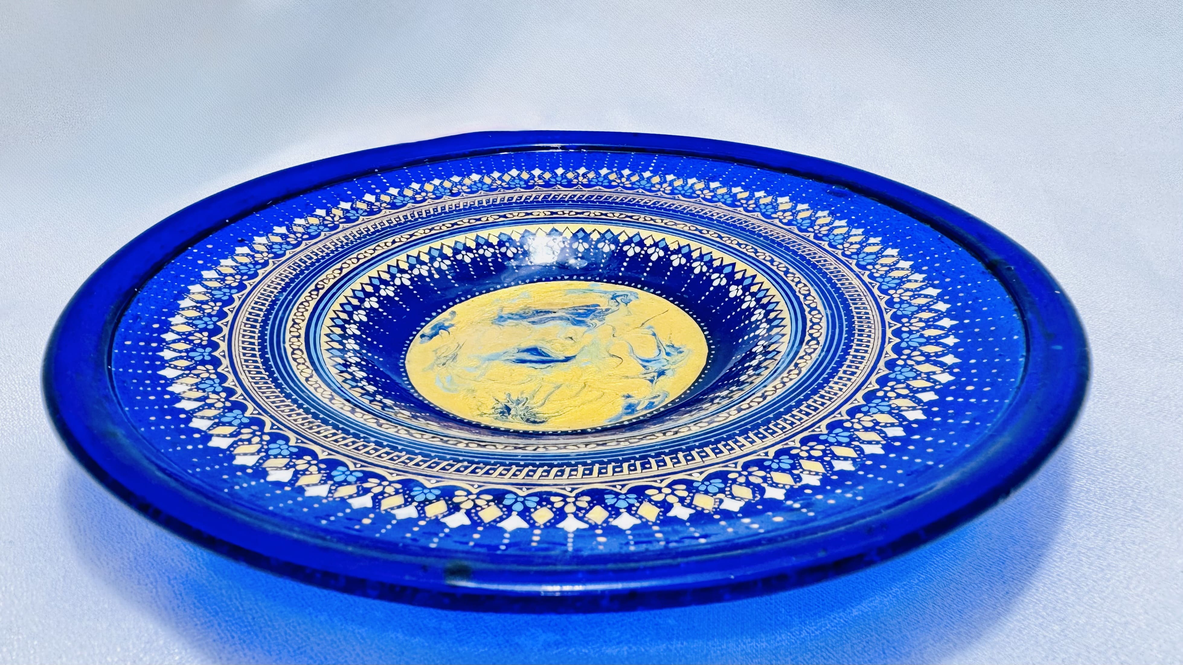 Handmade miniature glassware