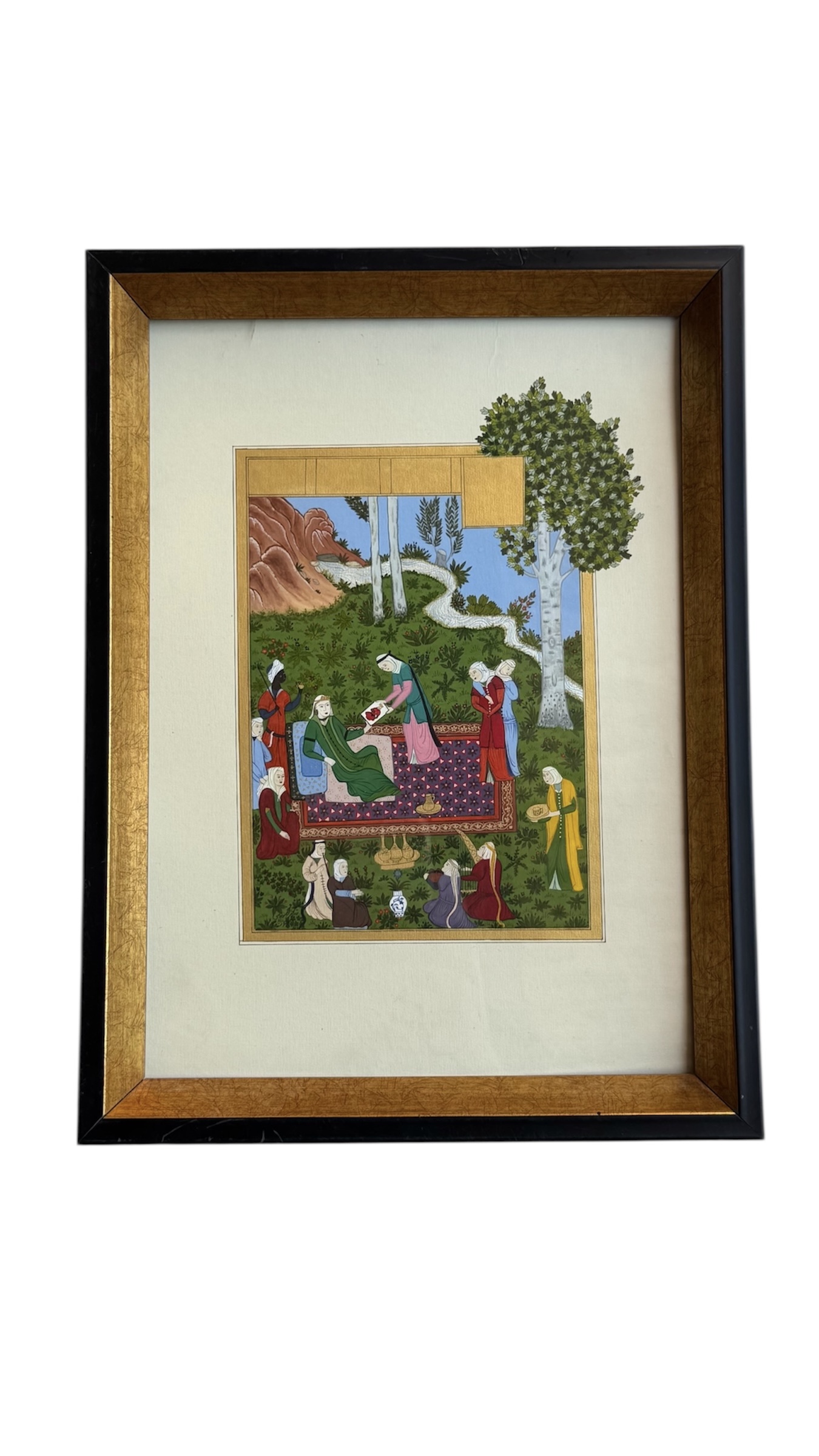 Miniature of Queen in garden